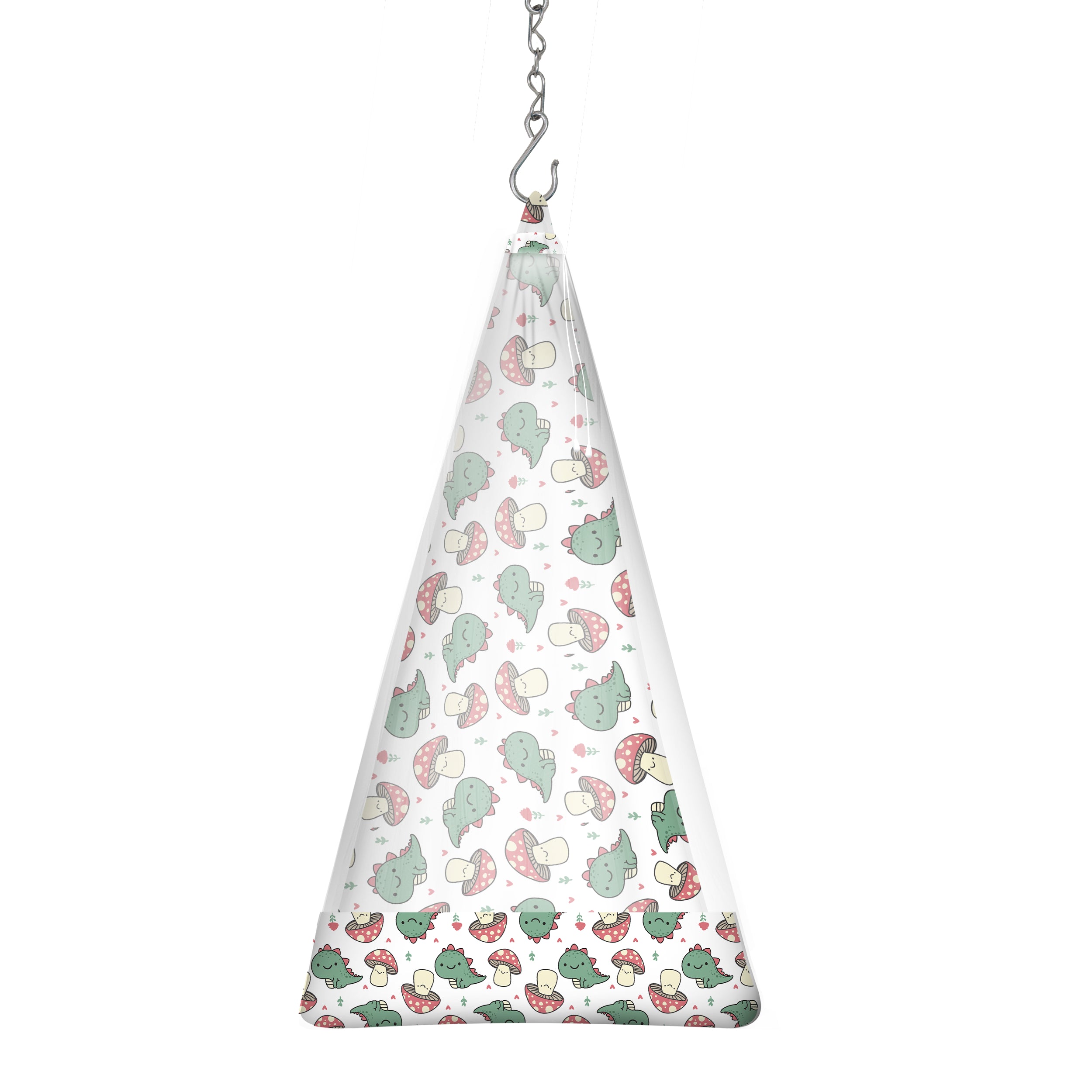 Organic Thottil & Mosquito Net Combo - Dino Shroom